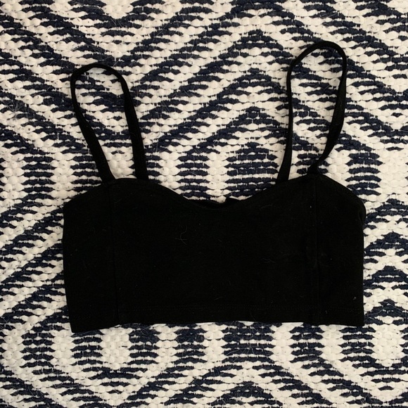 Brandy Melville Strappy Back Bralette - Picture 2 of 4